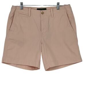 LRL Lauren Jeans Co Ralph Lauren Pink Cotton Shorts Sz 8 Preppy Yacht Club